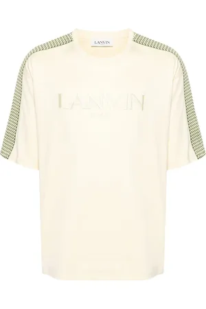 Lanvin T-Shirt mit Logo-Stickerei