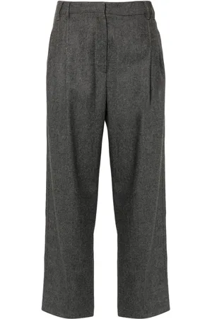 Brunello Cucinelli Gerade Hose mit Falten