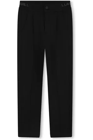 Karl Lagerfeld Hose mit Logo-Bund