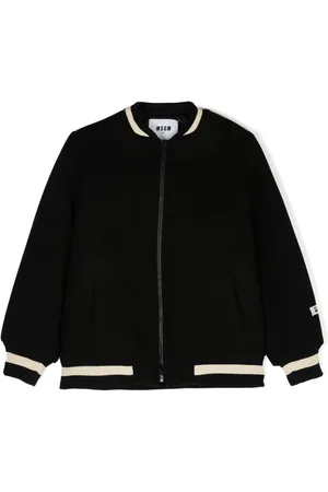 Msgm Bomberjacke mit Logo-Print