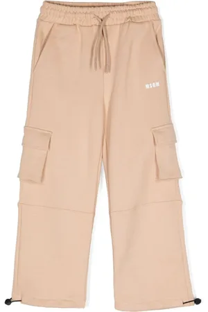 Msgm Cargohose mit Logo-Print