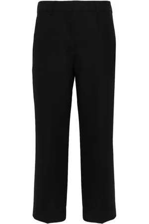 Totême Cropped-Hose mit Bügelfalten