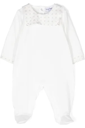 Emporio Armani Strampler-Set mit Logo-Print