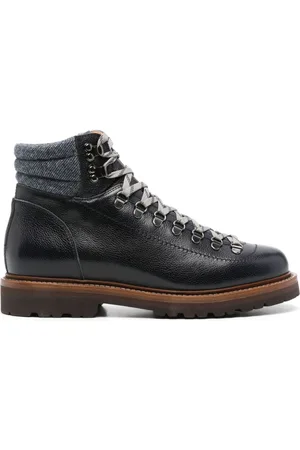 Brunello Cucinelli Knöchelhohe Schnürstiefel