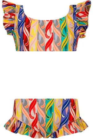 Etro Bikini mit Wellen-Print