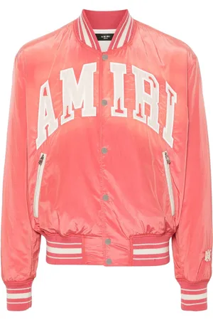 AMIRI Sun Faded Bomberjacke mit Logo-Patches
