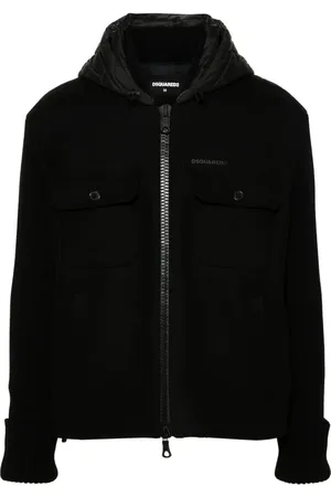 Dsquared2 Kapuzenjacke mit Kontrasteinsätzen