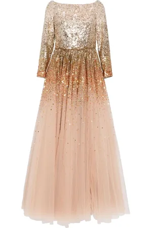 Jenny Packham Verziertes Dreaming Abendkleid