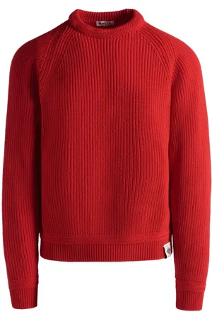 Bally Gerippter Strickpullover