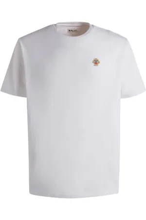 Bally T-Shirt mit Logo-Stickerei