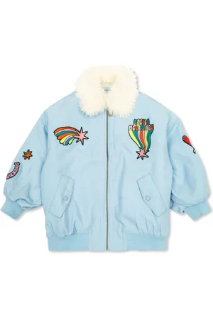Stella McCartney Bomberjacke mit Applikation
