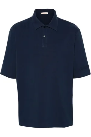 Marni Poloshirt mit Logo-Patch