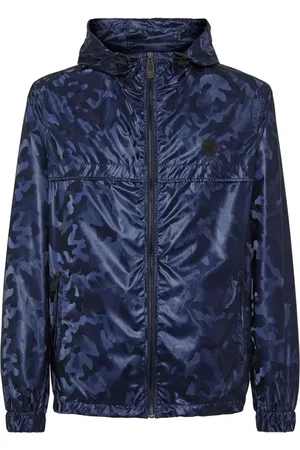 Philipp Plein Windbreaker mit Camouflage-Print