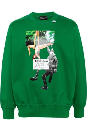 Kolor Sweatshirt mit grafischem Print