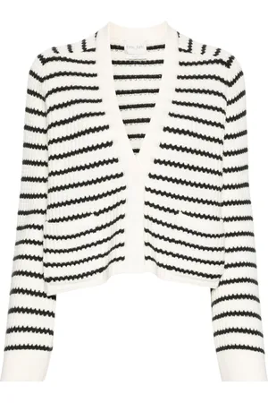 FORTE FORTE Intarsien-Cardigan aus Kaschmir
