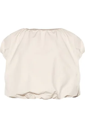 Gestuz Kurzärmelige Cropped-Bluse