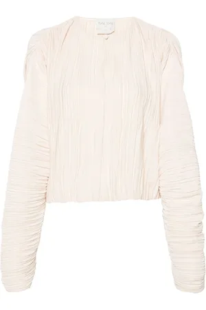 FORTE FORTE Plissierte Bluse