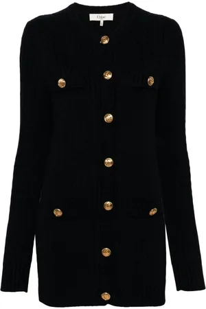 Chloé Cardigan mit Zopfmuster