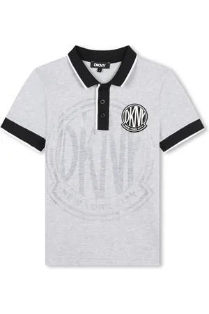 DKNY Poloshirt mit Logo-Patch