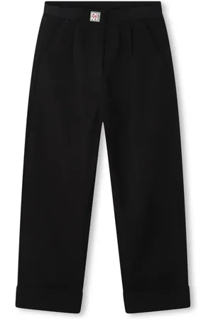 DKNY Gerade Hose mit Logo-Applikation