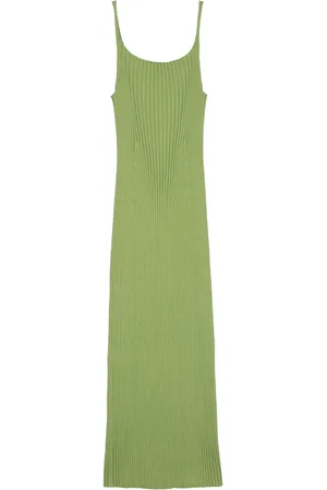 Auralee Maxikleid aus geripptem Strick