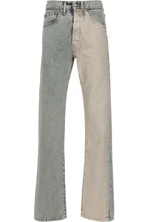 Maison Margiela Straight-Leg-Jeans mit Einsätzen