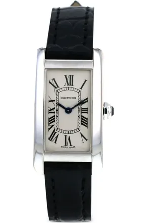 Cartier 2000 pre-owned Tank Americaine Armbanduhr 35mm