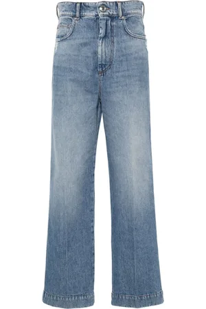 Sportmax Straight-Leg-Jeans mit hohem Bund