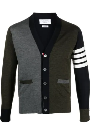 Thom Browne Cardigan in Colour-Block-Optik