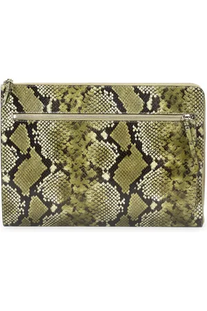 DRIES VAN NOTEN Laptoptasche mit Animal-Print
