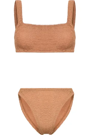 Hunza G Xandra Bikini mit Knitteroptik