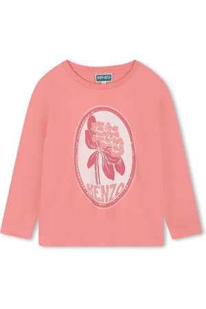 Kenzo T-Shirt aus Bio-Baumwolle mit Blumen-Print