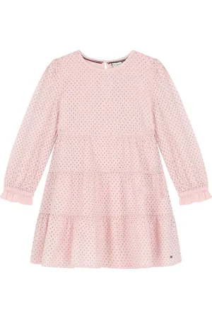 Tommy Hilfiger Kleid mit Lochstickerei