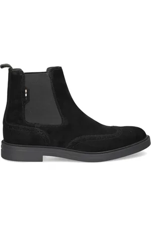HUGO BOSS Chelsea-Boots aus Wildleder