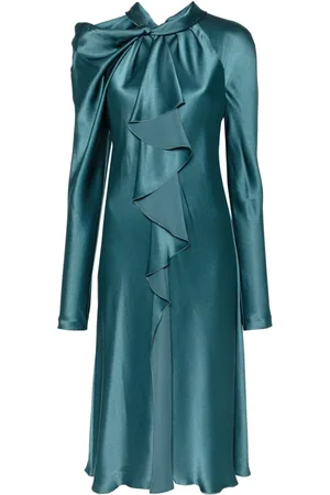 Alberta Ferretti Kleid mit Rüschen