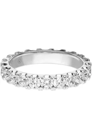 VEYNOU 18kt Memory Weißgoldring mit Diamanten