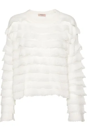 Twin-Set Pullover mit Rüschen
