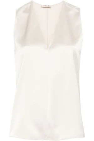 BLANCA Tropeche Blusentop aus Satin