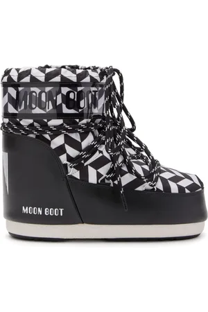 Moon Boot Icon Stiefel mit geometrischem Muster