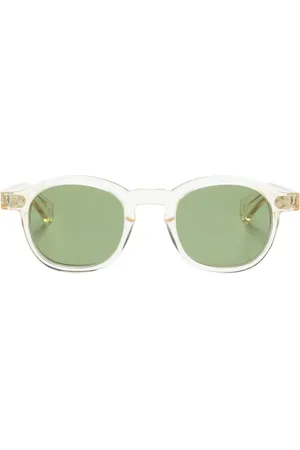 LESCA Iota Sonnenbrille mit rundem Gestell