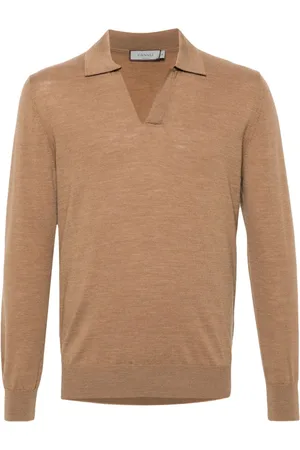 CANALI Poloshirt aus Merinowolle