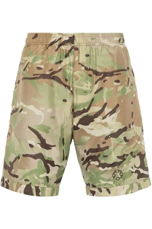 1017 ALYX 9SM Camo Shorts mit Logo-Stickerei