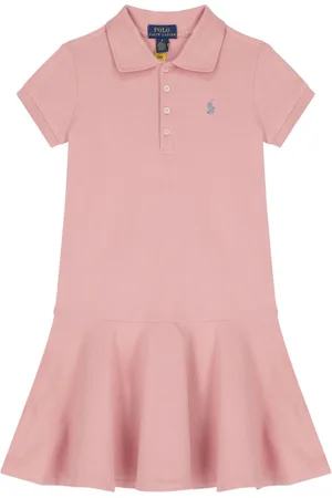 Ralph Lauren Kleid mit Logo-Stickerei