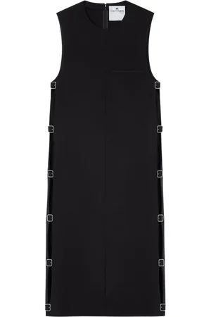 Courrèges Midikleid mit mehreren Trägern