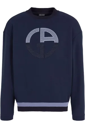 Giorgio Armani Sweatshirt mit Logo-Stickerei