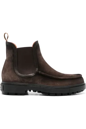 santoni Chelsea-Boots aus Wildleder