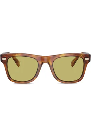 Brunello Cucinelli BC4002S Mr. Brunello Sonnenbrille mit eckigem Gestell