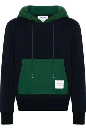 Thom Browne Hoodie in Colour-Block-Optik