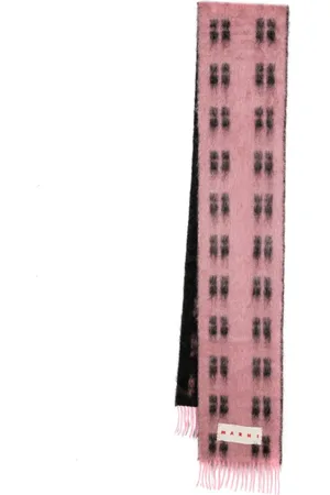 Marni Schal mit Logo-Patch