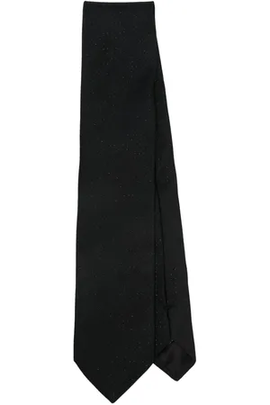 Lanvin Glitzernde Satinkrawatte